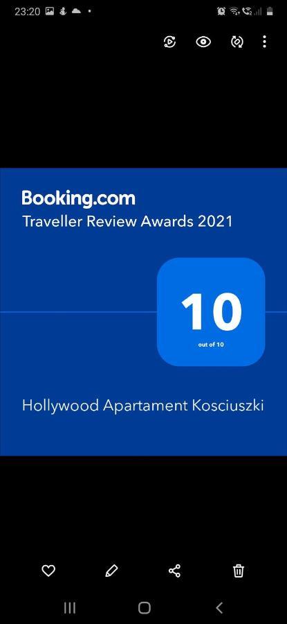 Hollywood Apartament Kosciuszki Łódź Buitenkant foto